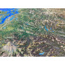 Seattle - Pacific Northwest – 3D Earth Image Map